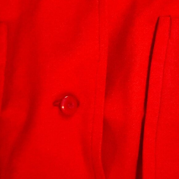 Vintage Handmade Red Jacket  (Dagger Collar) - Picture 6 of 15